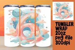 Celestial Kaleidoscope: Sublimation Designs 20oz Tumbler Product Image 1