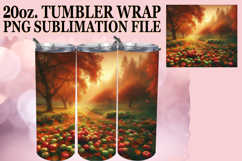 Sublimation Wonders 20oz tumbler wrap, Autumn Product Image 1