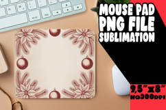 JOYFUL DESK MAT CREATIVE PNG, Christmas Product Image 1