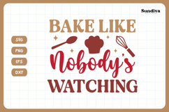 30 Funny Baking Saying SVG For Baker Bundle Product Image 29