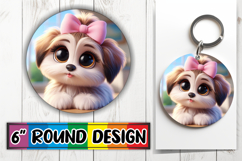 Joyful Circle Designs Sublimation, 3D Dog Product Image 1
