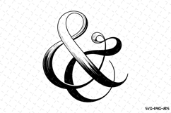 Ampersand SVG | SVG Cut files | Cricut Product Image 1