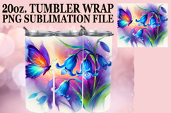 ENCHANTING MOMENTS 20oz TUMBLER WRAP, Butterfly Product Image 1