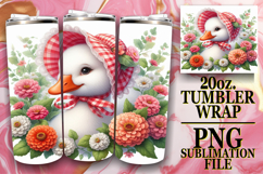 ENCHANTING JOY 20oz TUMBLER WRAP, Goose Product Image 1