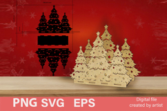 Christmas decoration svg, Christmas napkin holder svg, home Product Image 1