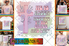 Joyful Sublimation TSHIRT Art, Cross Product Image 1