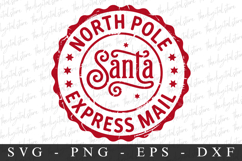 North Pole Santa Svg | Christmas svg Product Image 1