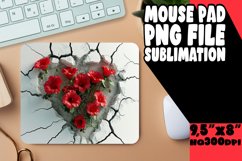 Enchanting Blossom Sublimation Mousepad Design Product Image 1