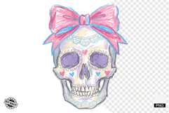 Halloween Skull Clipart Product Image 1