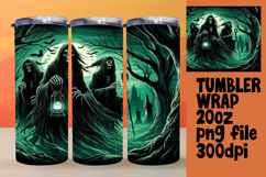 ELEGANT 20oz Tumbler Design for Any Occasion , Horror Hallow Product Image 1