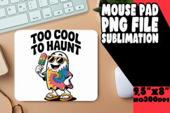 Bright MOUSE PAD Inspirational Design, Funny Ghost Product Image 1