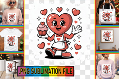 Vibrant TOTE BAG Designs Ideas, Valenines Heart Product Image 1