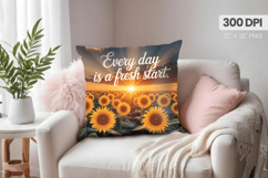 Inspirational Quotes Pillow PNG Motivational PNG Sublimation Product Image 1