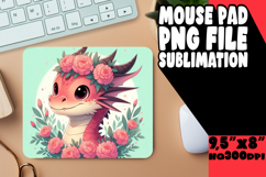 Bright MOUSE MAT Artistic Ideas, Dragon Product Image 1