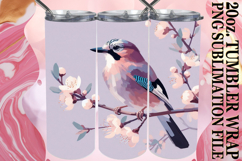 JOYFUL ESCAPE 20oz TUMBLER WRAP, Birds Product Image 1