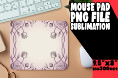 WHIMSICAL mouse mat Gift Magic, Flowers Product Image 1