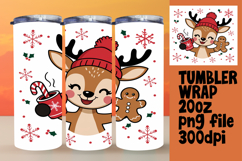 RICH 20oz Tumbler Template for DIY Projects , Christmas Product Image 1
