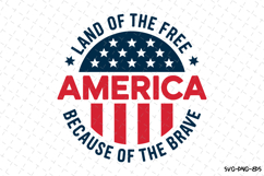 America svg | 4th of july Svg | Svg Cut Files Product Image 1