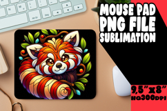 Blissful MOUSE MAT PNG Style, Animals Product Image 1