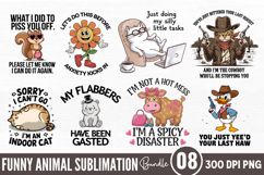 Funny Animal Sublimation Bundle Product Image 1