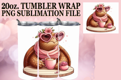 BLISSFUL MEMORIES 20oz TUMBLER WRAP, Turtle Product Image 1