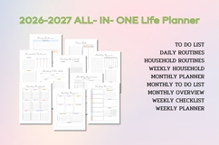 2027-2028 All in One Life Planner Product Image 5
