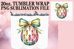 Cheerful Reflections 20oz tumbler wrap, Easter Egg Product Image 1