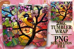 Harmonious Stained Glass Tumbler Wraps Product Image 1