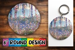 Elegant Floral Circle Showcase Product Image 1