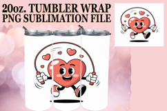 GIFT OF SERENITY 20oz TUMBLER WRAP, Valenines Heart Product Image 1