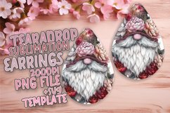 Playful Gnome Serendipity: Watercolor Teardrop Joy Product Image 1