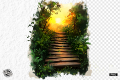 Summer Path Clipart Product Image 1
