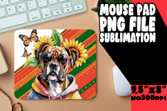 TIMELESS MOUSE MAT ARTISTIC DESIGN, Cute Dog Product Image 1