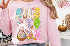 Preppy Coquette Easter Egg Png, Easter Egg Png, Happy Easter Product Image 2