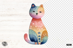 Whimsy Cat PNG - Cats Clipart Product Image 1