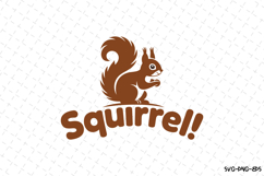 Squirrel Svg | Christmas Svg | Svg Cut Files Product Image 1