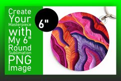 Dynamic Circle Sublimation Coaster Selection Product Image 1