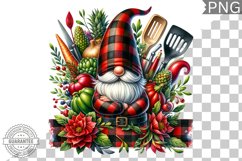 Christmas kitchen Gnome Sublimation - Clipart PNG Design Product Image 1