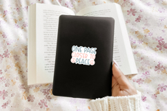 15 Printable Cozy Book Lover Sticker Bundle Product Image 10