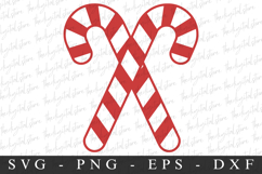 Christmas candy canes Svg | Christmas svg | Svg cut file Product Image 1