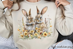 Mothers Day Animals Clipart PNG Product Image 1