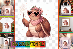 Joyful PNG Designs for Gifts, Turtle Product Image 1