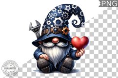 Father&#039;s Day Gnome Sublimation - Clipart PNG Design Product Image 1
