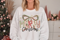 White Christmas Sweatshirt Mockup Product Image 2