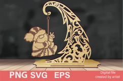 Christmas decor, SVG Christmas trees, multi-layer cutting, Product Image 1