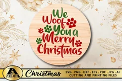 Christmas Ornament SVG PNG EPS DXF Animal Ornaments SVG Product Image 1