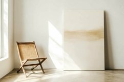 Art Canvas Mockup Minimal Interior Product Image 1