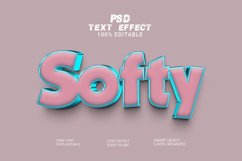 Softy 3d Text Effect Style Product Image 1