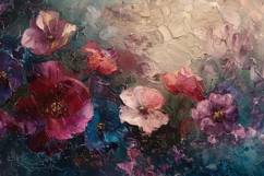 Painting FLowers Background Wallpaper Product Image 1