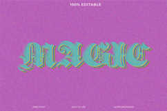 A vibrant, 3D stylized text graphic of Magic Product Image 1